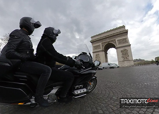 visite Paris taximoto