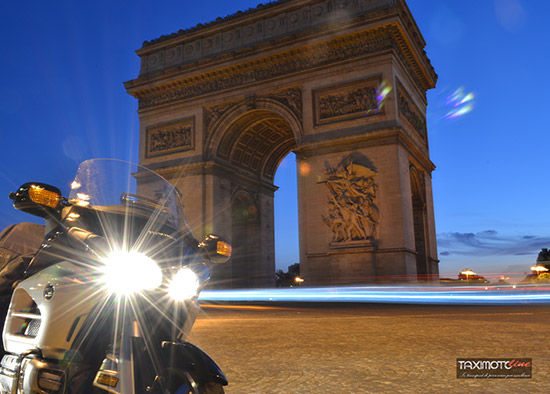 visite Paris by night TaxiMoto