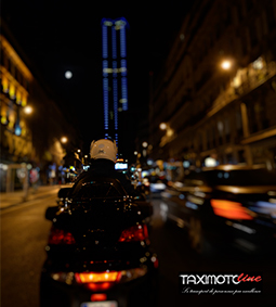 transport nuit taxi moto